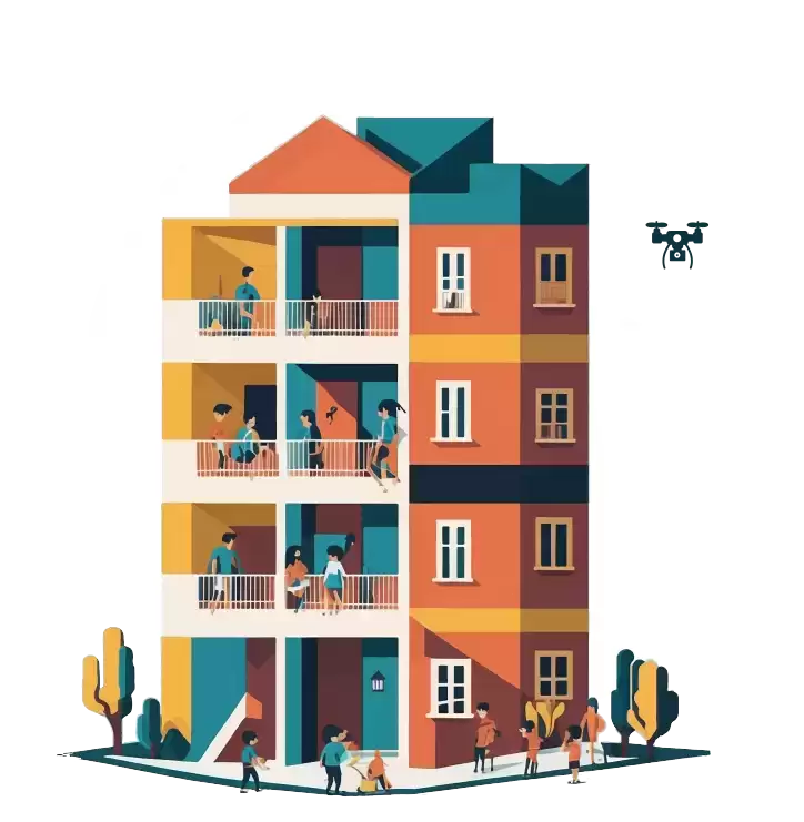 Image d'illustration de page symbolisant une résidence